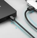 Miniatyrbild 6 av 6: USB - mini USB-kabel 480Mbps 1m svart