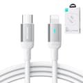 Miniatyrbillede 5 af 6: Holdbart flettet kabel til iPhone A10 Series USB-C - Lyn 20W 2m hvid