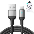 Miniatyrbild 4 av 6: Kabel för iPhone A10 Series USB - Lightning 2.4A 1.2m svart