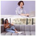 Miniatyrbillede 4 af 6: iPhone USB-C - Lightning kabel 20W 1,2m lilla