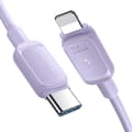 Miniatyrbillede 1 af 6: iPhone USB-C - Lightning kabel 20W 1,2m lilla