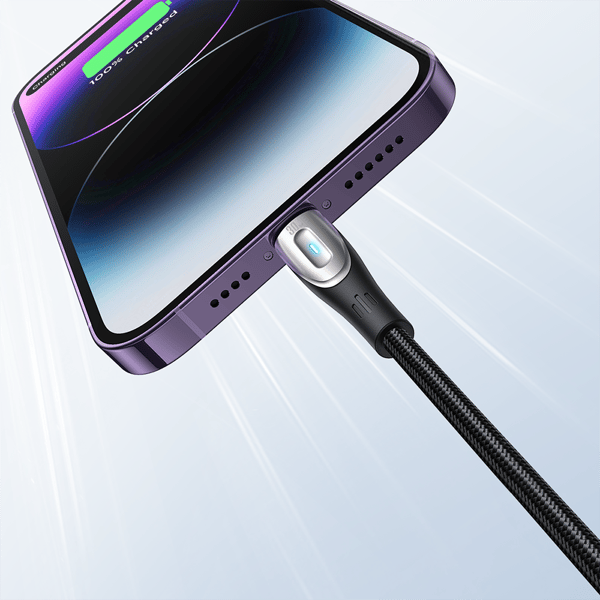 Kabel för iPhone Pioneer Series USB-A - Lightning 3A 1,2m svart