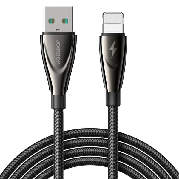 Kabel för iPhone Pioneer Series USB-A - Lightning 3A 1,2m svart