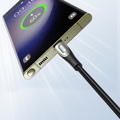 Miniatyrbillede 2 af 6: Pioneer Series USB-A - USB-C flettet kabel 100W 1,2m sort