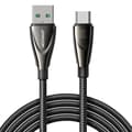Miniatyrbillede 1 af 6: Pioneer Series USB-A - USB-C flettet kabel 100W 1,2m sort