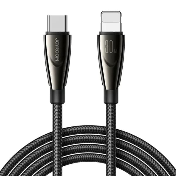 Kabel til iPhone Pioneer Series USB-C - Lightning 30W 1,2m sort