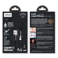 Miniatyrbild 4 av 6: iPhone USB - Lightning kabel 2,4A 1,2m svart