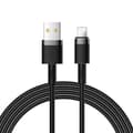 Miniatyrbild 1 av 6: iPhone USB - Lightning kabel 2,4A 1,2m svart