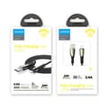 Miniatyrbild 5 av 6: Mermaid series iPhone USB - Lightning kabel 2.4A 2m svart