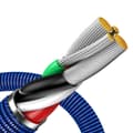 Miniatyrbillede 4 af 6: USB - Lightning-kabel til hurtig opladning og dataoverførsel, 1,2 m, blå