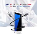Miniatyrbild 6 av 6: USB - mikro USB-kabel, 1m, grå