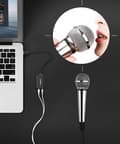 Miniatyrbild 6 av 6: Externt ljudkort musikadapter USB - 3,5 mm mini jack kabel 15 cm svart