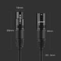 Pikkukuva 2 / 6: Audiojatkojohto XLR-mikrofonille, 3m, musta