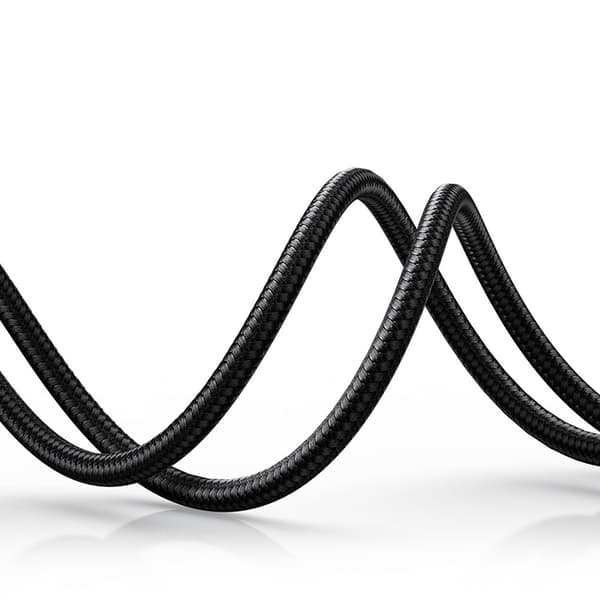 Kabelvinklet AUX-kabel 2x ministik 3,5mm 1,5m blå