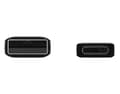 Miniatyrbillede 3 af 4: USB-A - USB-C kabel 1,5 m, sort