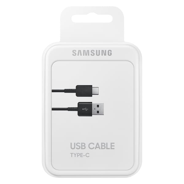 USB-A - USB-C kabel 1,5 m, sort