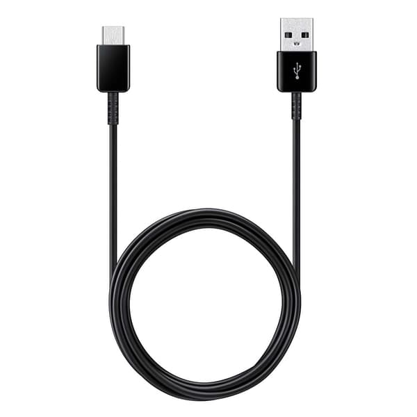 USB-A - USB-C kabel 1,5 m, sort