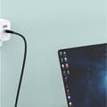 Miniatyrbillede 6 af 6: iPhone hurtig opladningskabel USB-C - Lightning PD 20W 1m sort