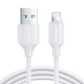Miniatyrbild 1 av 6: Flexibel, hållbar USB-iPhone-kabel för laddning och dataöverföring, 1m vit