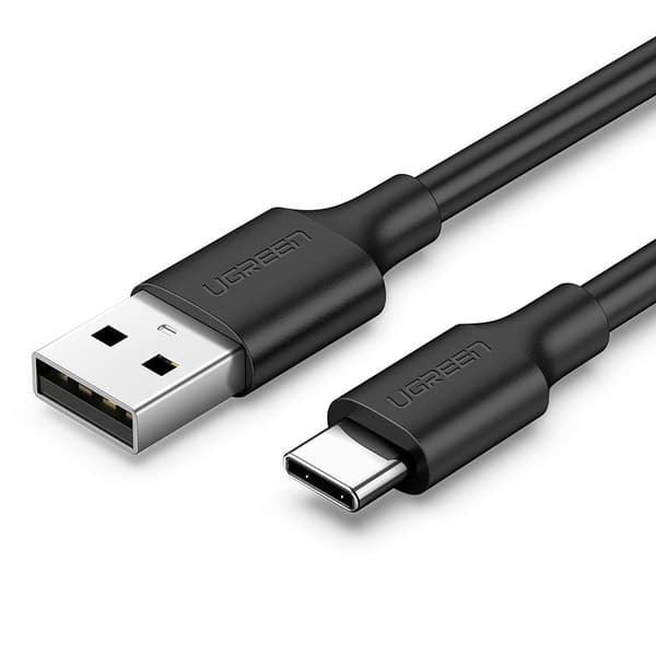 Kabel USB - USB-C 2A 2m svart