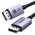 Miniatyrbild 1 av 2: Flätad DisplayPort 2.1 16K 3D Vision-kabel, 2m, grå