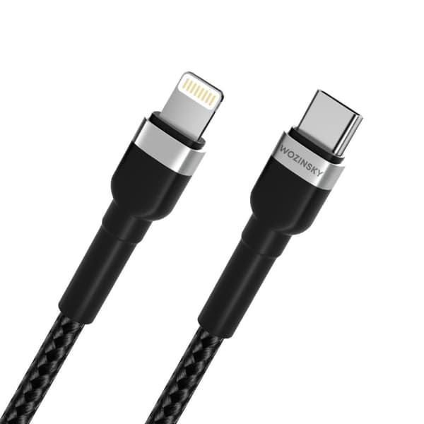 Kabel til iPhone USB-C - Lightning PD 30W 2m sort
