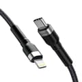 Miniatyrbillede 2 af 6: Kabel til iPhone USB-C - Lightning PD 30W 2m sort