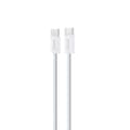 Miniatyrbillede 6 af 6: Holdbart UCB-C PD 60W kabel med kulfiberfletning, 1m, lyseblå