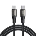 Miniatyrbillede 1 af 6: USB-C 100W Light-Speed ​​Series kabel 1,2m sort