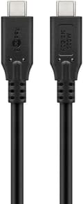Miniatyrbild 9 av 11: USB-C™-kabel, USB4™, 100 W, 40 Gbit/s, Power Delivery, 0,5 m