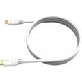 Miniatyrbild 4 av 5: Fuj:tech HDMI 2.1 8K Certifierad Ultra High Speed -kabel, 2 m, vit