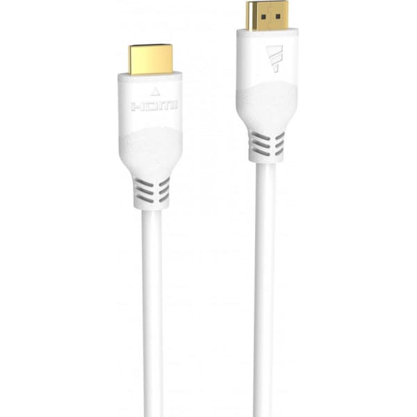 Fuj:tech HDMI 2.1 8K Certified Ultra High Speed -kabel, 5 m, vit