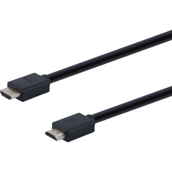 Fuj:tech HDMI High Speed with Ethernet -kabel, 5 m, svart
