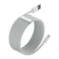 Miniatyrbild 5 av 11: Baseus Simple Wisdom datakabelsats USB till Lightning 2,4A (2st/set）1,5m vit