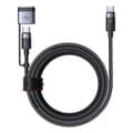 Miniatyrbilde 3 av 4: 2-i-1 USB-C til USB-C + Magsafe 3-kabel Mcdodo CA-0140, 2m (svart)