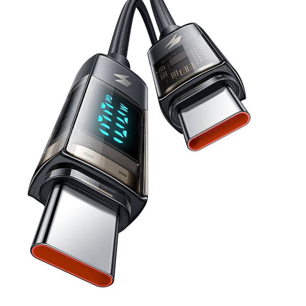 Mcdodo CA-3611 USB-C til USB-C-kabel, automatisk avslåing, PD 100W, 1,8m (svart)