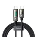 Miniatyrbilde 2 av 5: Mcdodo CA-3611 USB-C til USB-C-kabel, automatisk avslåing, PD 100W, 1,8m (svart)