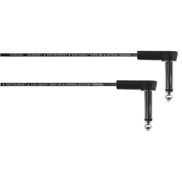 Patchkabel - CORDIAL - EI0.6RR - 60 cm - vinklad mono jack - flexibel PVC
