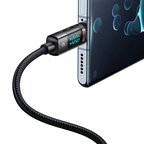 Mcdodo CA-3630 USB-A til USB-C-kabel, automatisk sluk, PD 100W, 1,2m (sort)