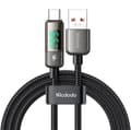 Miniatyrbillede 2 af 5: Mcdodo CA-3630 USB-A til USB-C-kabel, automatisk sluk, PD 100W, 1,2m (sort)