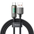 Miniatyrbillede 1 af 5: Mcdodo CA-3630 USB-A til USB-C-kabel, automatisk sluk, PD 100W, 1,2m (sort)