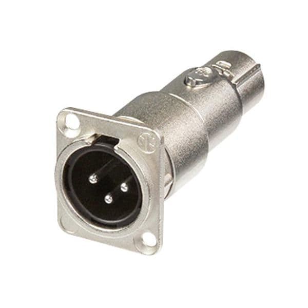 Embase XLR - NEUTRIK - Hane till hona - Panelgenomgång - Ljud - XLR-kontakt