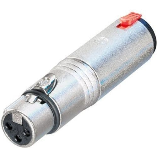 neutrik 3-stift hon XLR-adapter