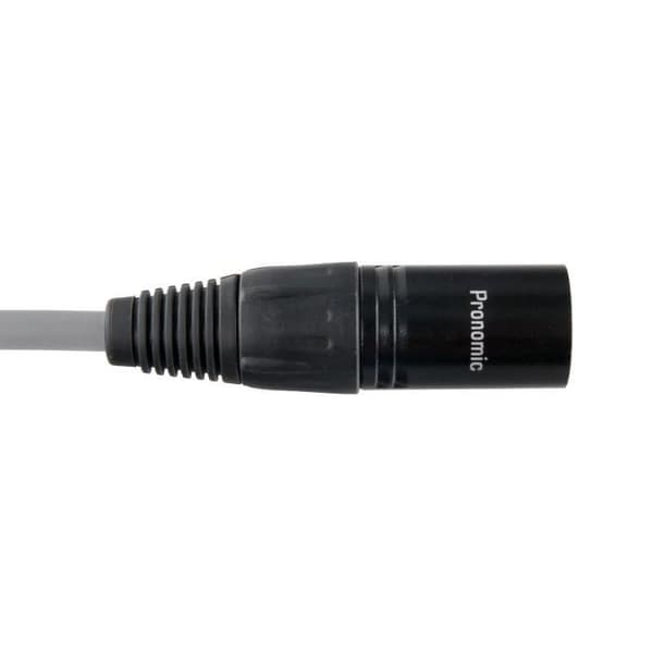 Pronomic Stage XLR mikrofonkabel (5 m). metallisk blå.
