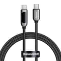 Miniatyrbilde 3 av 9: Baseus skjermkabel USB-C til Type-C 100W 1m (svart)