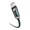 Miniatyrbilde 4 av 10: Baseus skjermkabel USB-C til USB-C 100W 1m (grønn)