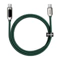 Miniatyrbilde 5 av 10: Baseus skjermkabel USB-C til USB-C 100W 1m (grønn)