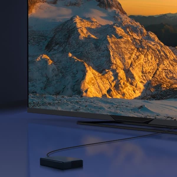 Baseus High Definition Series HDMI 2.1-kabel, 8K 60Hz, 3D, HDR, 48Gbps, 3m (svart)