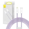 Miniatyrbillede 1 af 9: USB-C-kabel til Lightning Baseus Dynamic Series, 20W, 2m (lilla)