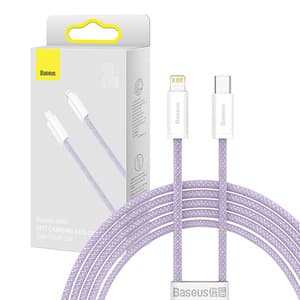 USB-C-kabel til Lightning Baseus Dynamic Series, 20W, 2m (lilla)